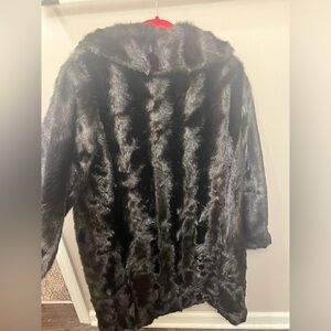Vegan fur coat!